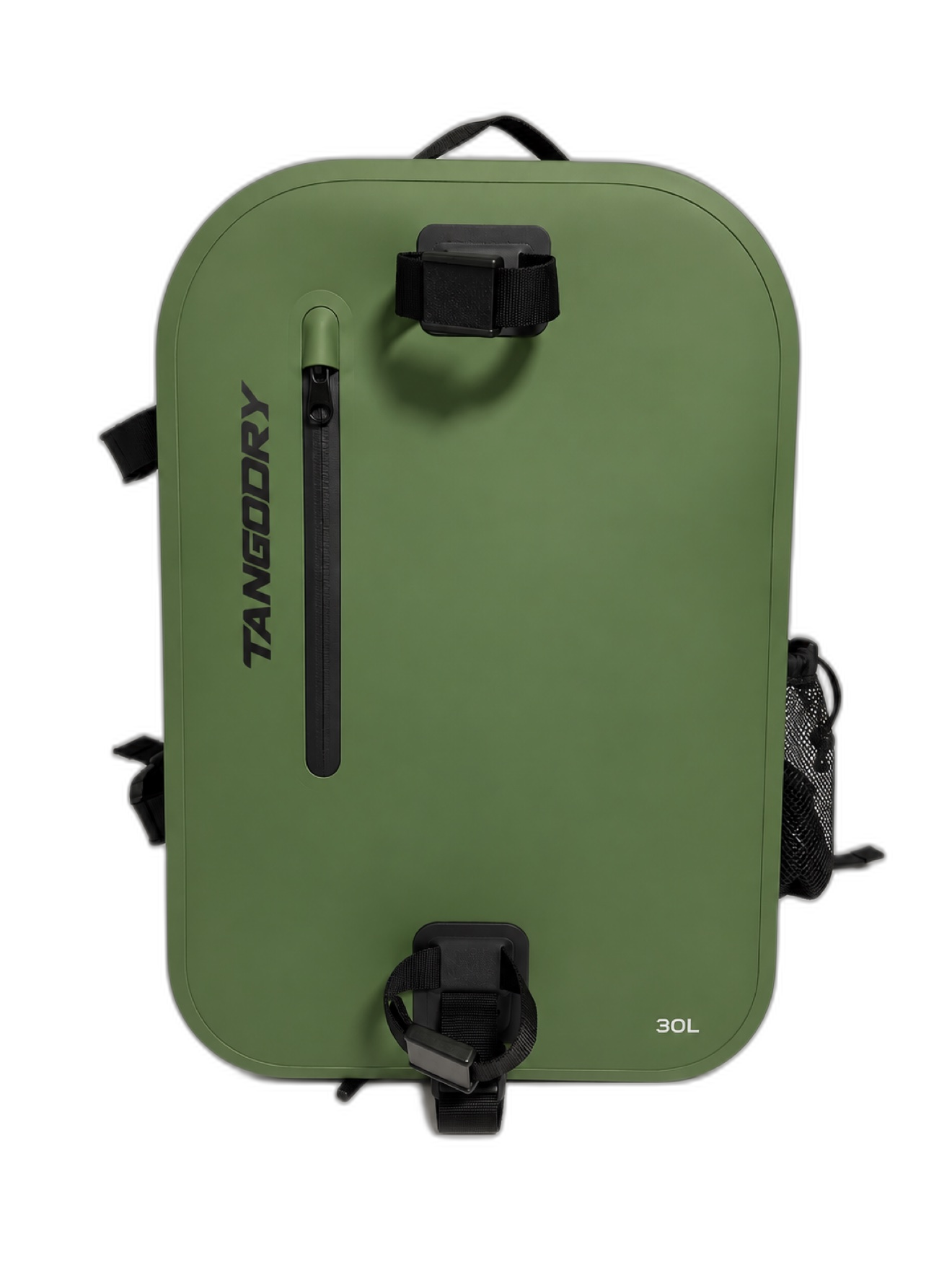 Olive green TPU fishing backpack 30 litre