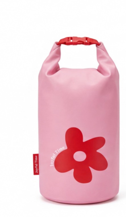 Printed 20 litre roll-top dry bag — A Flower for You floral print