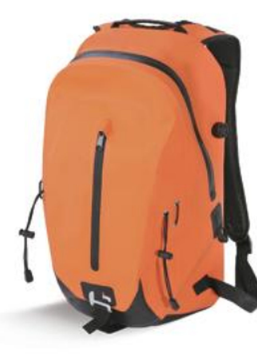 Mochila hermética 30L, naranja